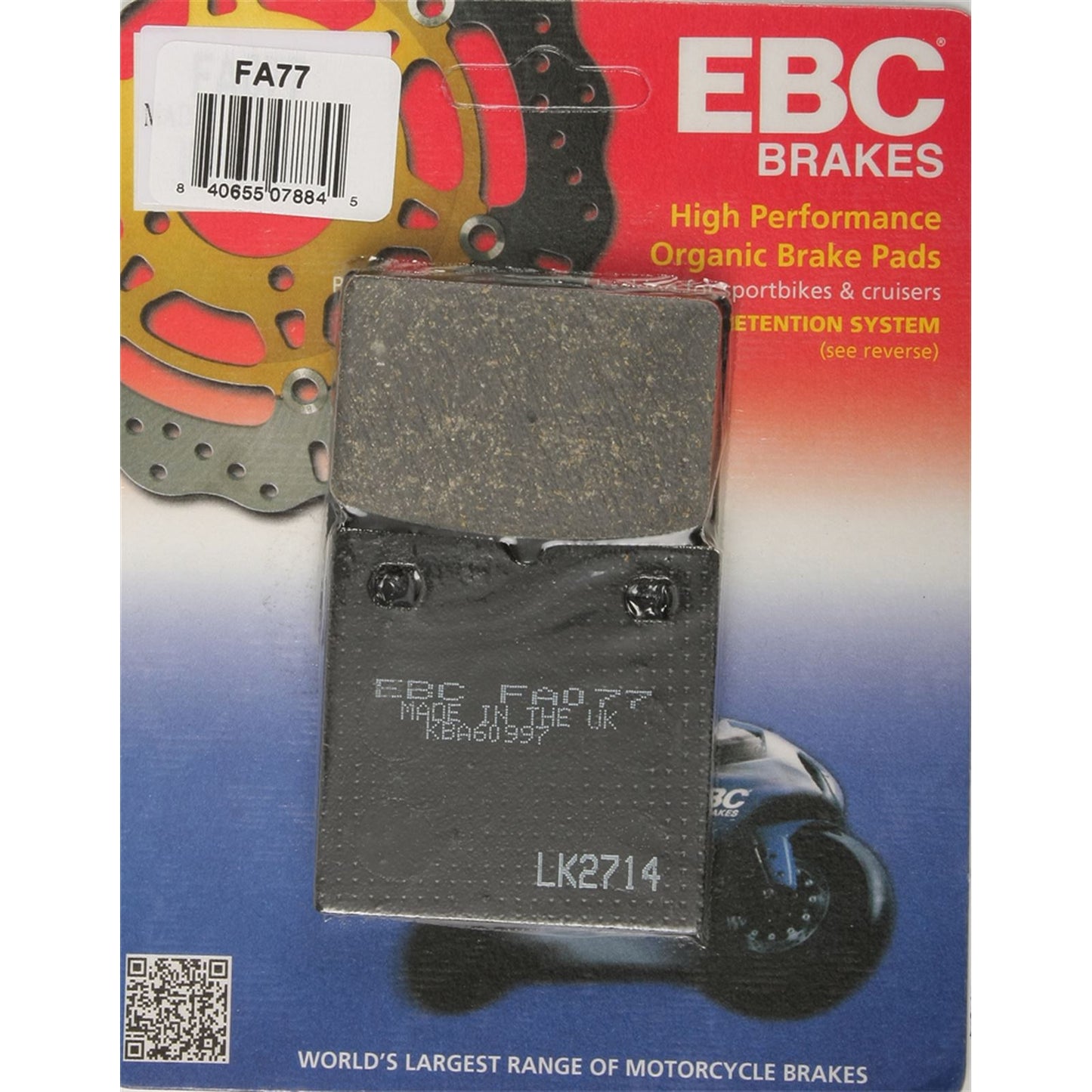 EBC Brakes Brake Pads FA77_2300