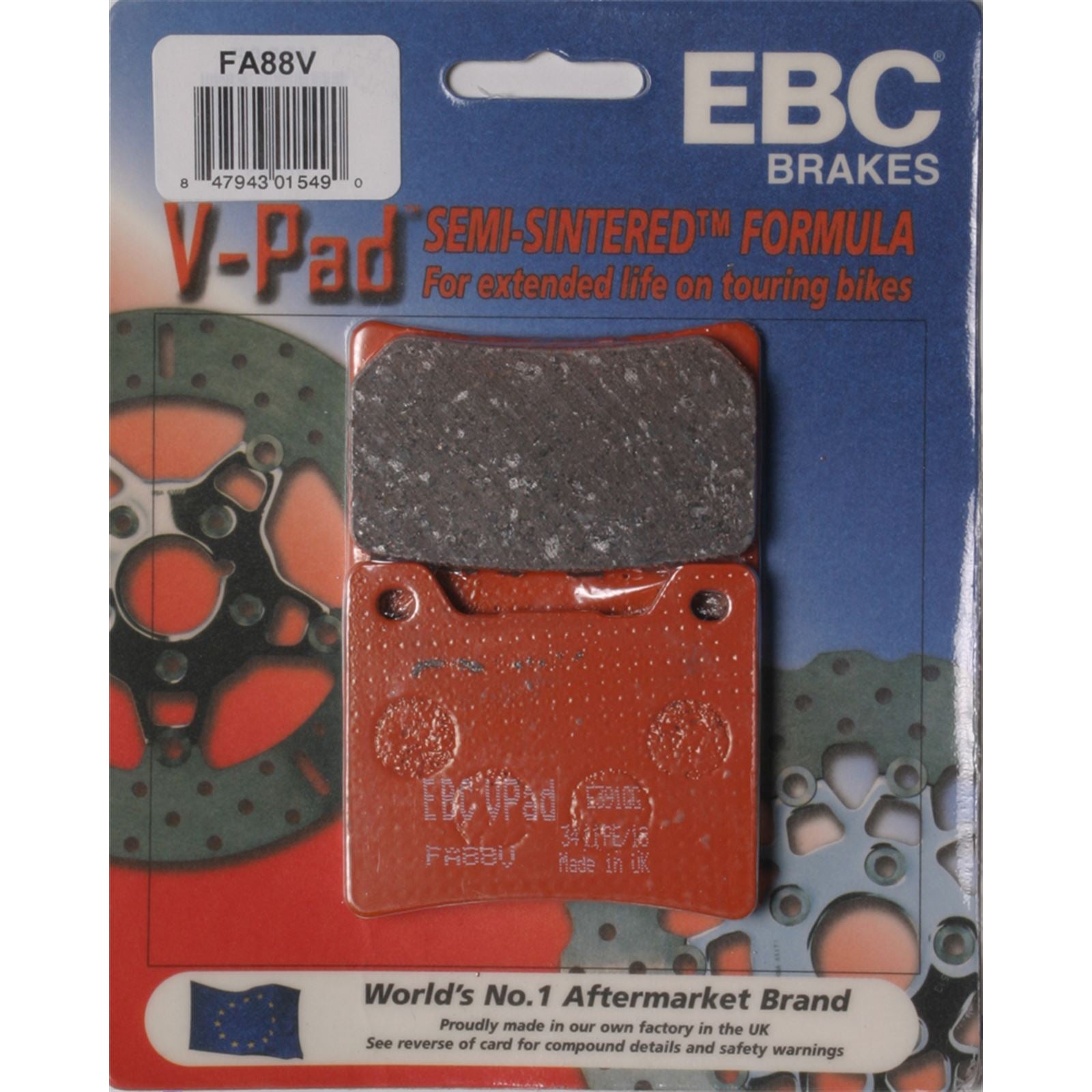 EBC Brakes Brake Pads V-Series FA88V_2311