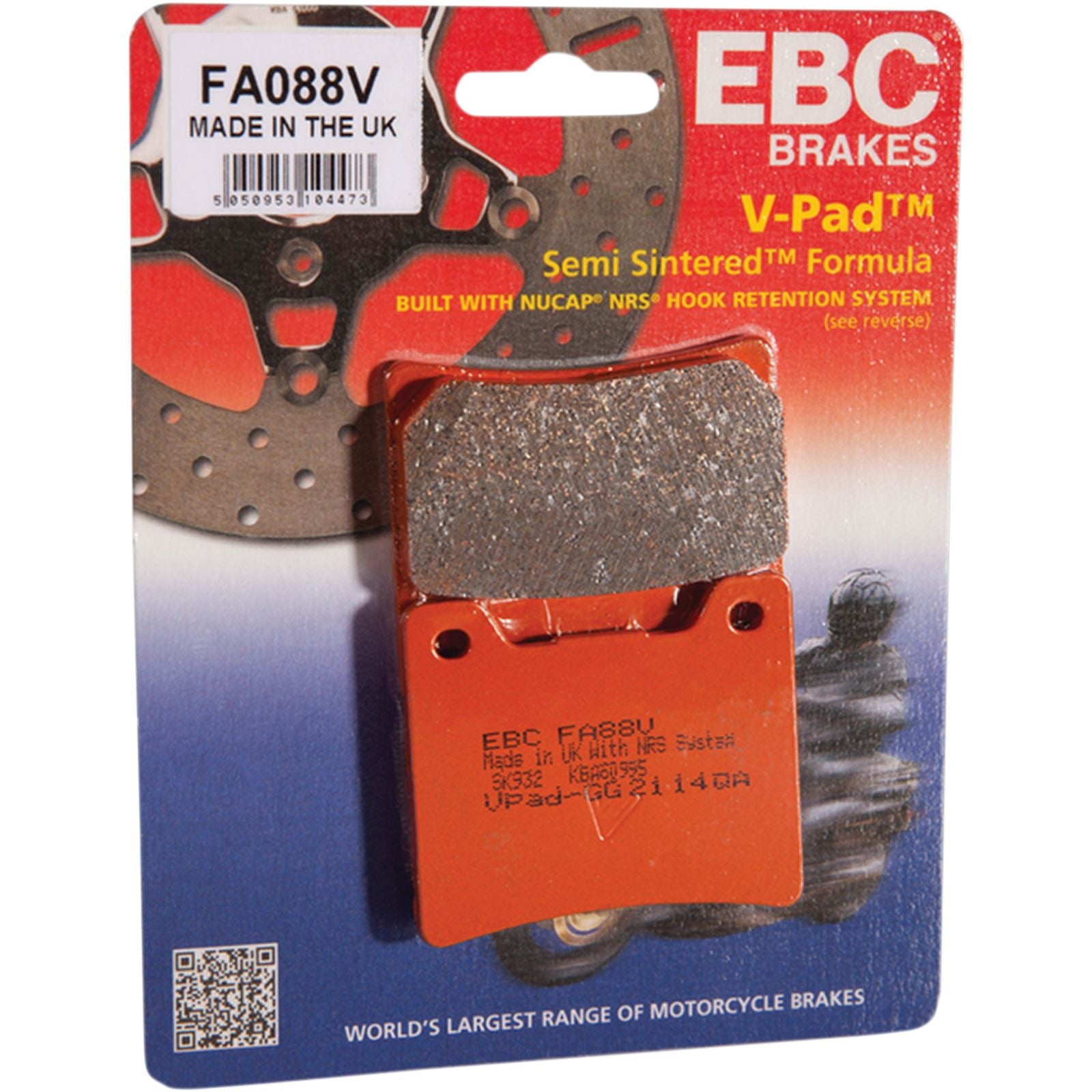 EBC Brakes Brake Pads V-Series FA88V_378976