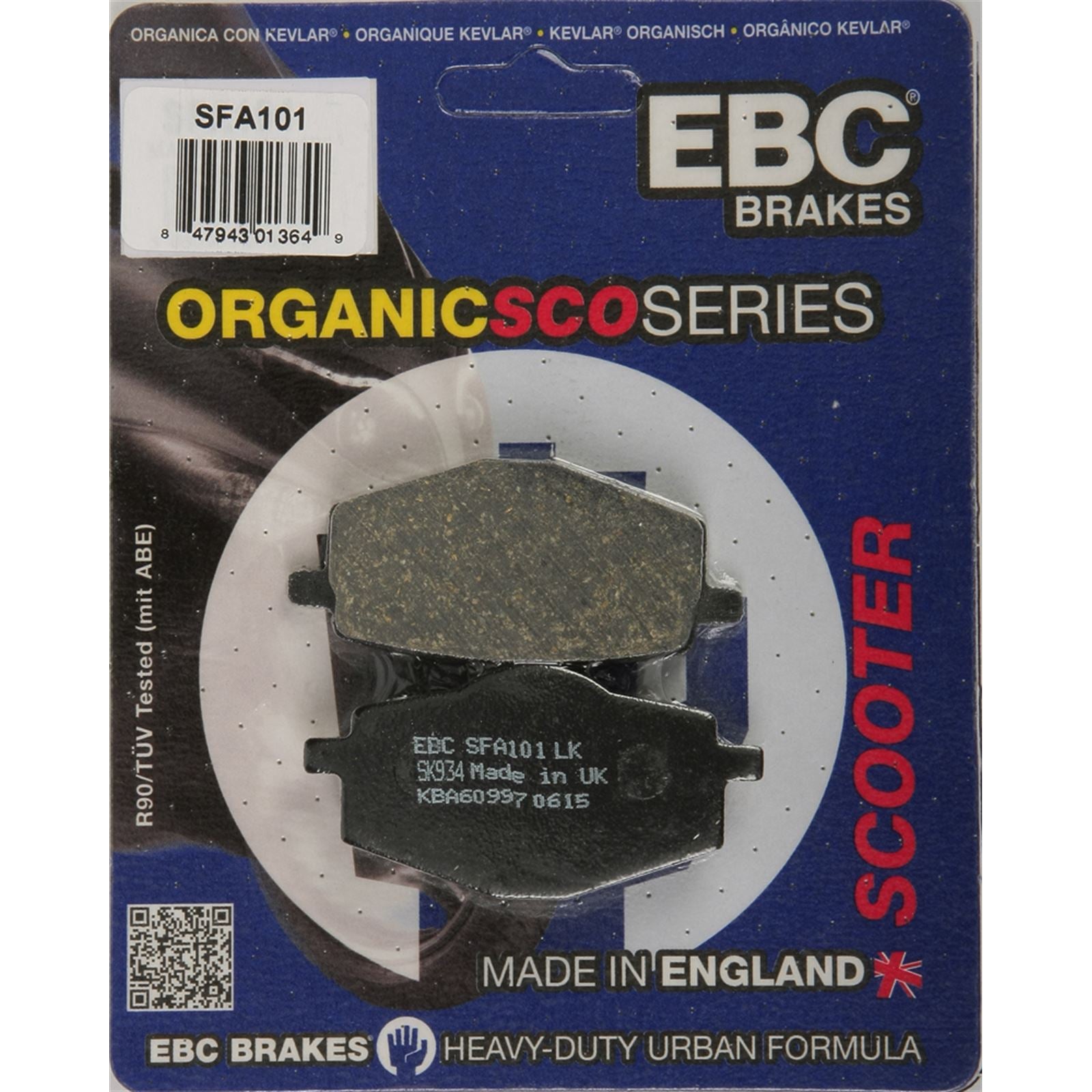 EBC Brakes Brake Pads SFA101_2313