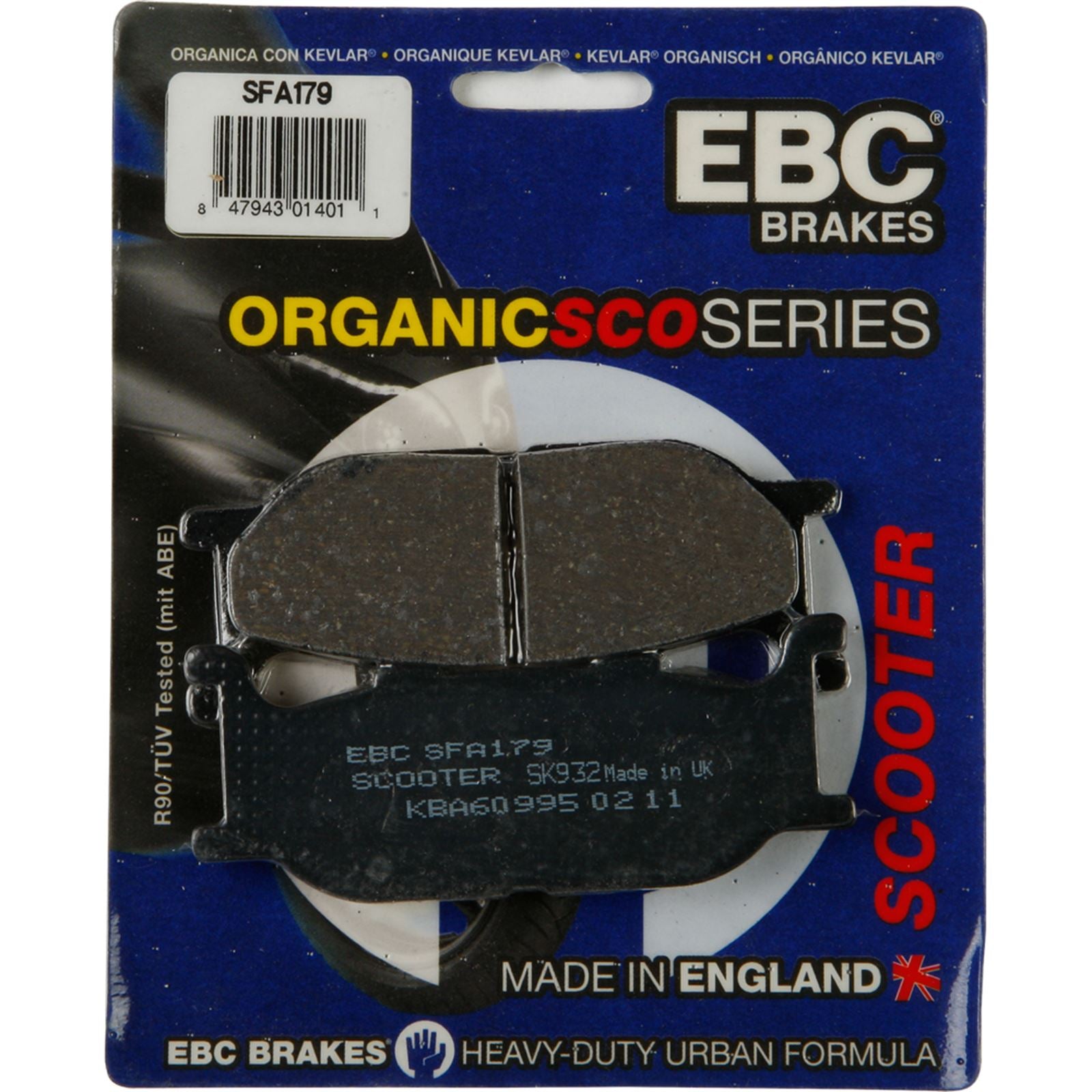 EBC Brakes Brake Pads SFA179_2325