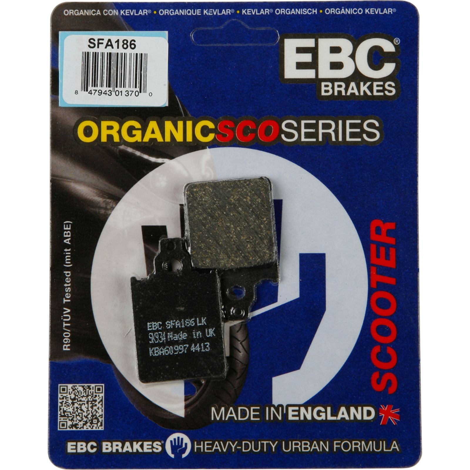 EBC Brakes Brake Pads SFA186_2331