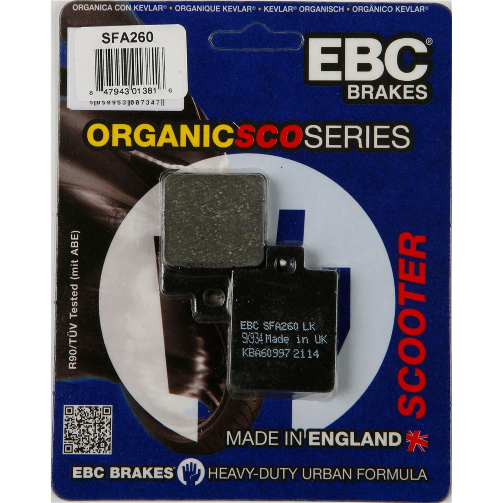 EBC Brakes Brake Pads SFA260_2355