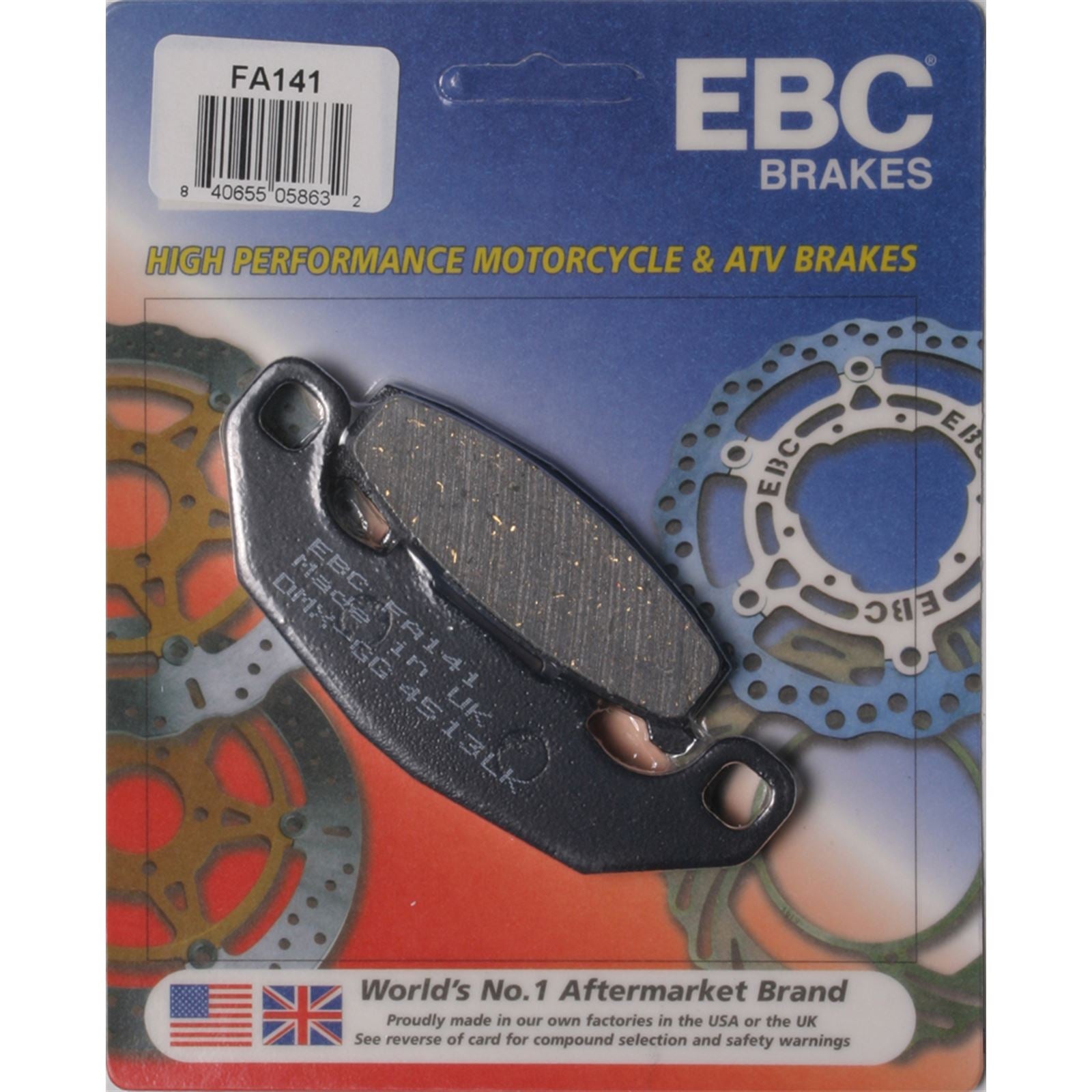 EBC Brakes Brake Pads FA141_2438