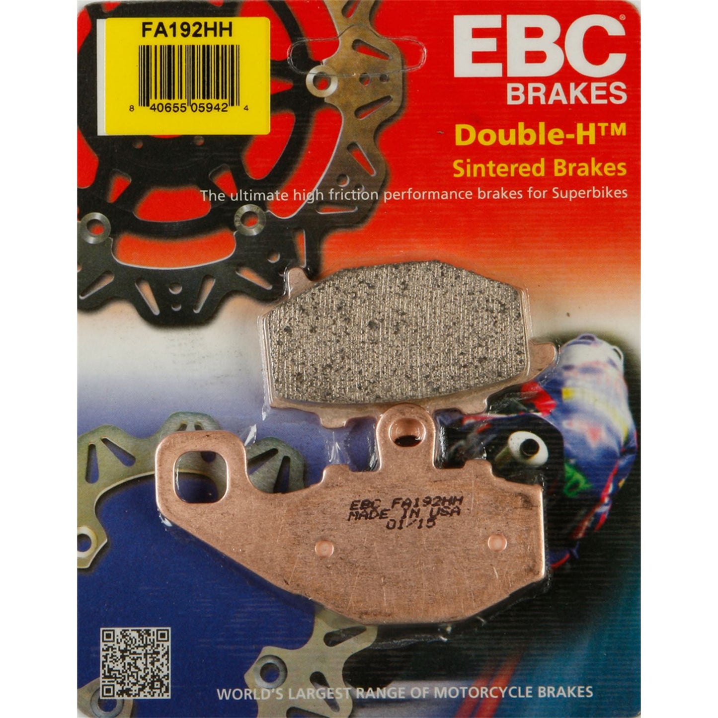 EBC Brakes Brake Pads FA192HH_2446