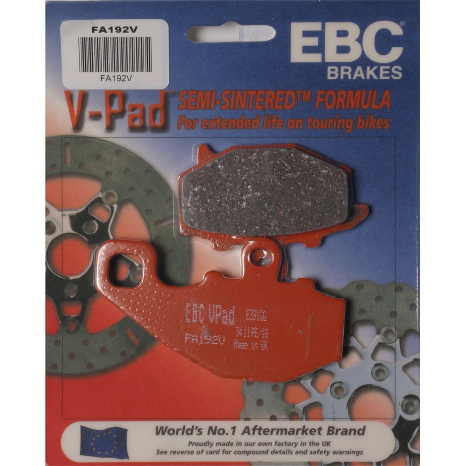EBC Brakes Brake Pads V-Series FA192V_2448
