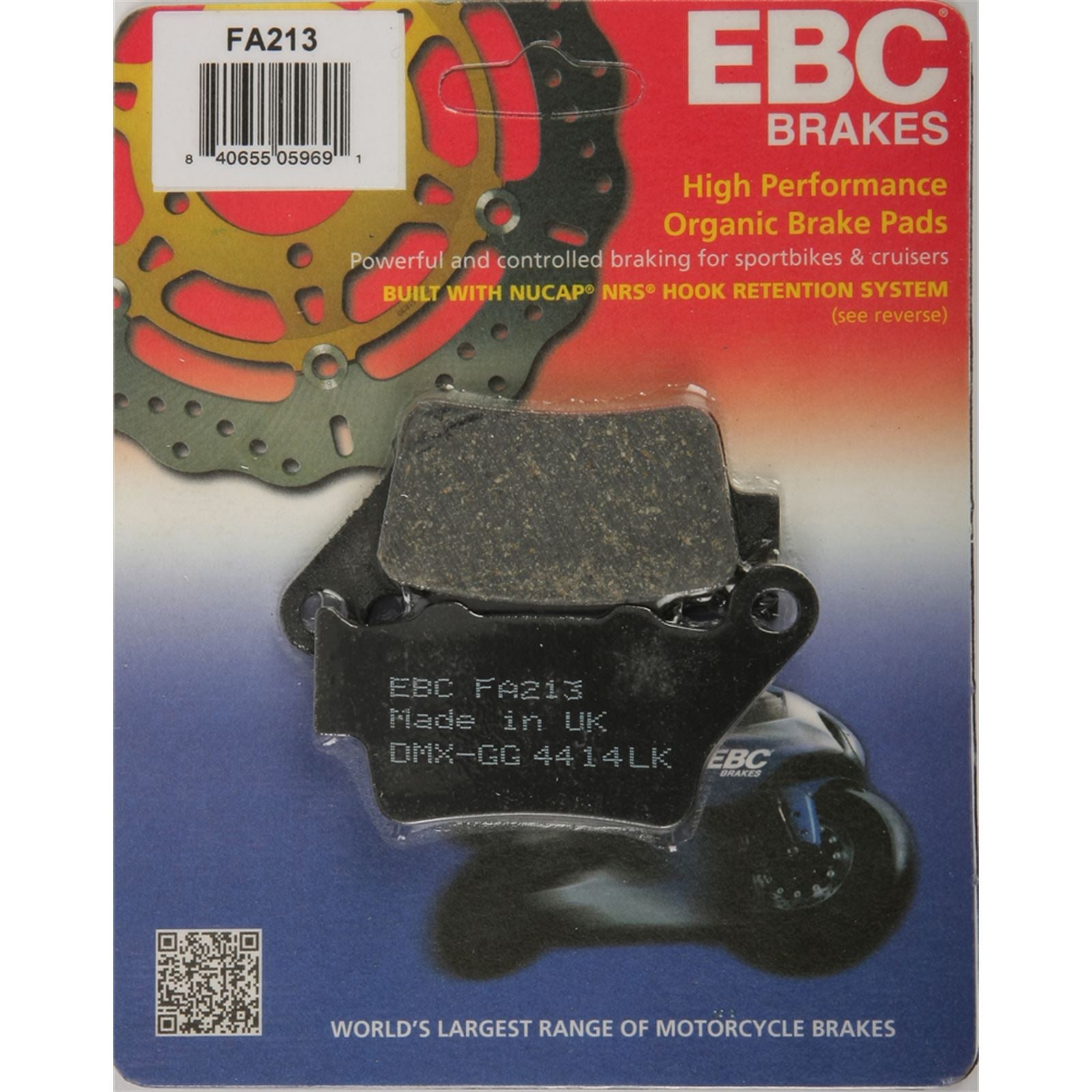 EBC Brakes Brake Pads FA213_2450