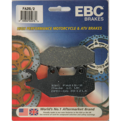EBC Brakes Brake Pads FA215/2_2458