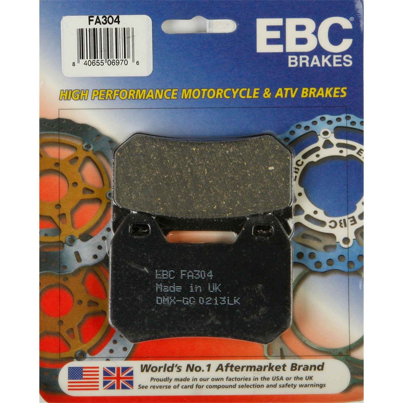 EBC Brakes Brake Pads FA304_2469