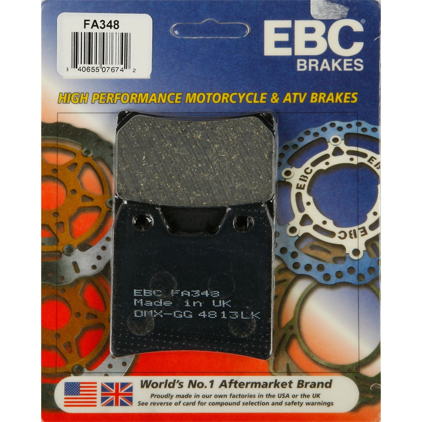 EBC Brakes Brake Pads FA348_2481