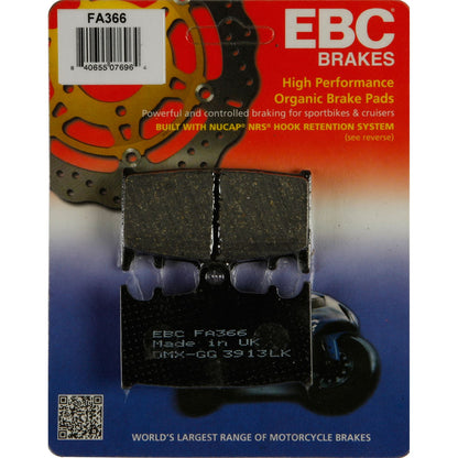 EBC Brakes Brake Pads FA366_2490