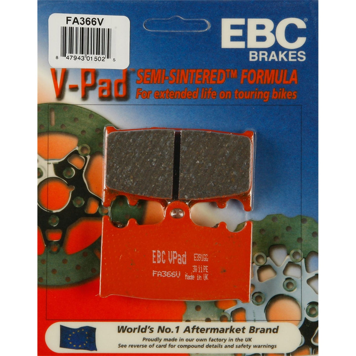 EBC Brakes Brake Pads V-Series FA366V_2492