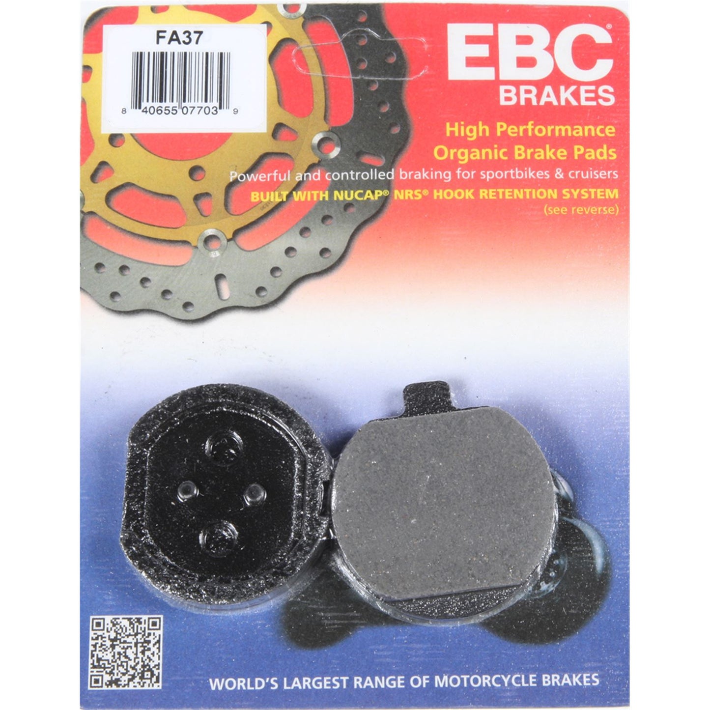 EBC Brakes Brake Pads FA37_2495