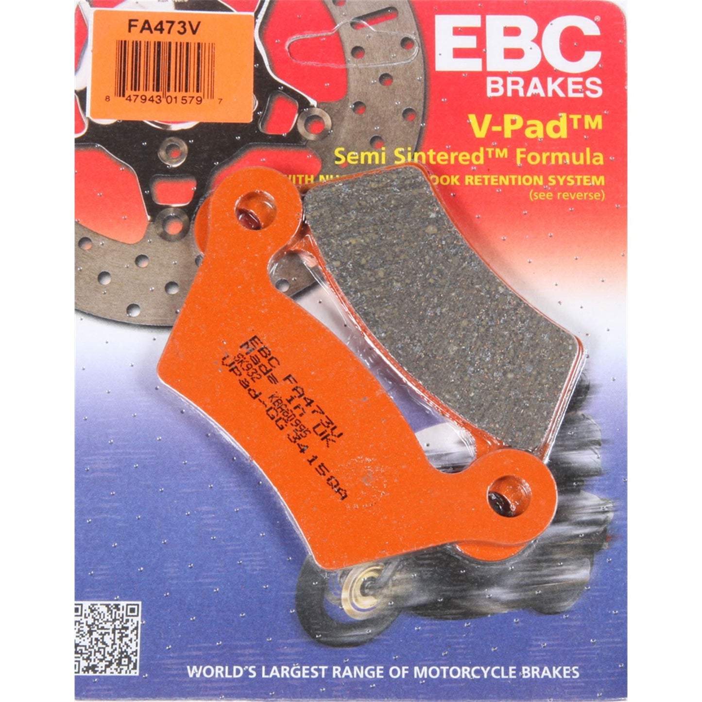 EBC Brakes Brake Pads V-Series FA473V_2508