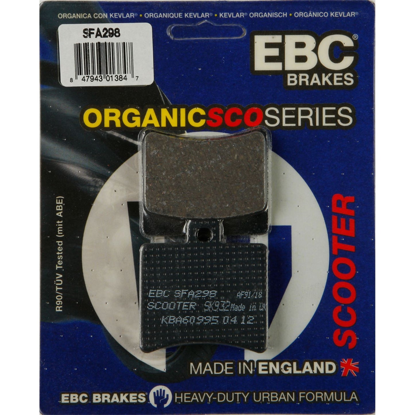 EBC Brakes Brake Pads SFA298_2521