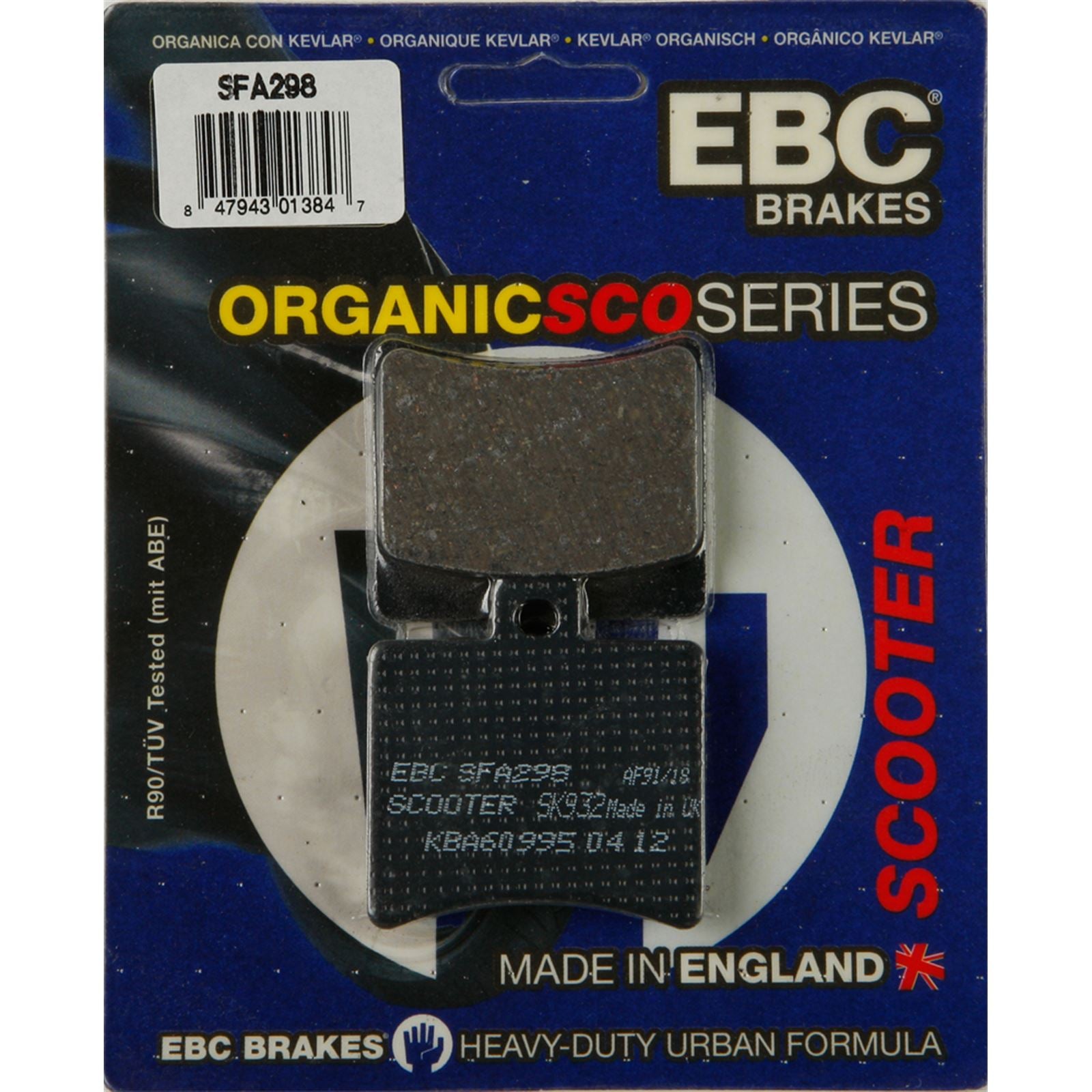 EBC Brakes Brake Pads SFA298_2521