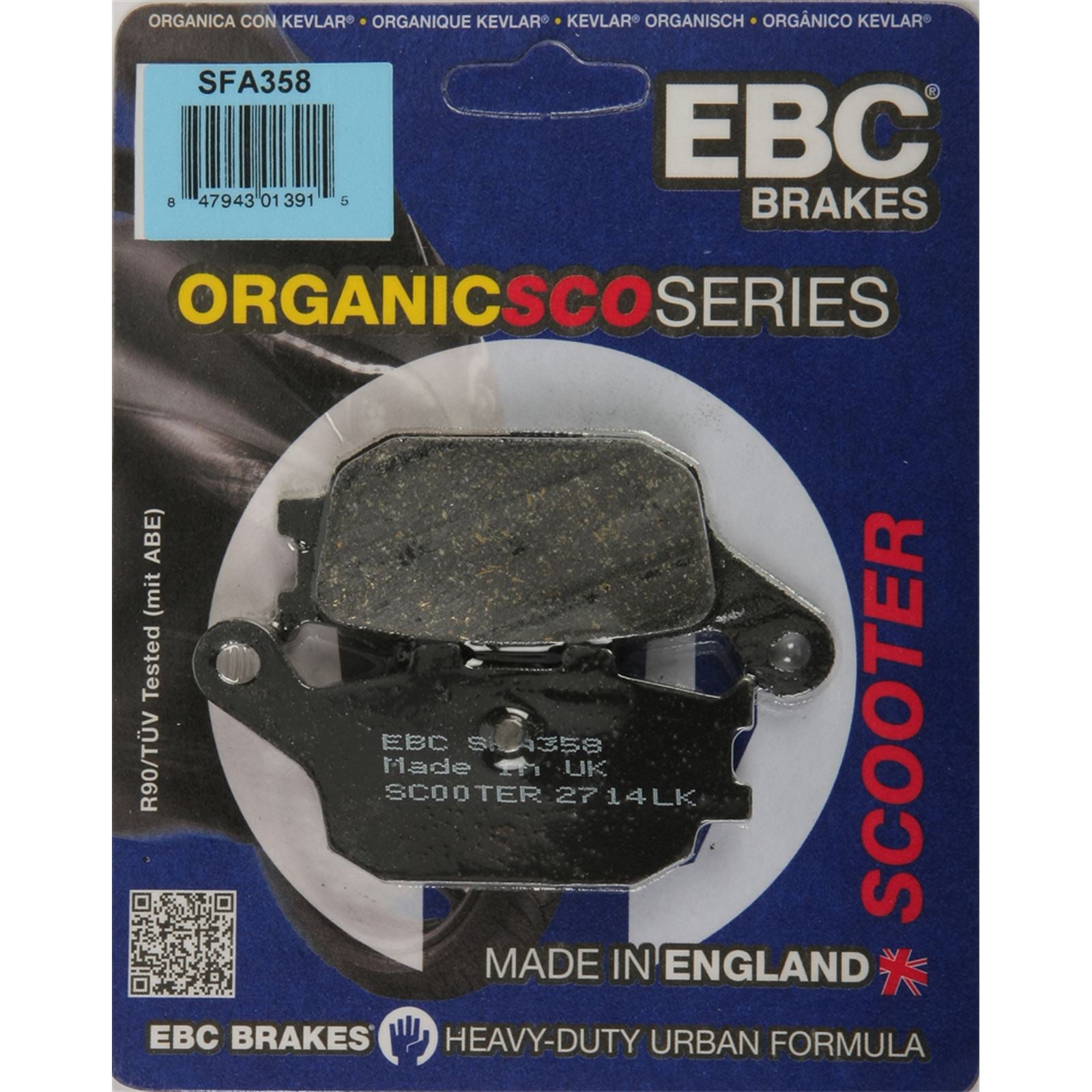 EBC Brakes Brake Pads SFA358_2526