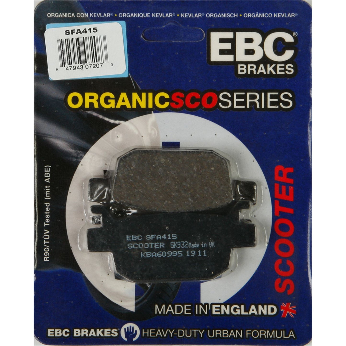 EBC Brakes Brake Pads SFA415_2541