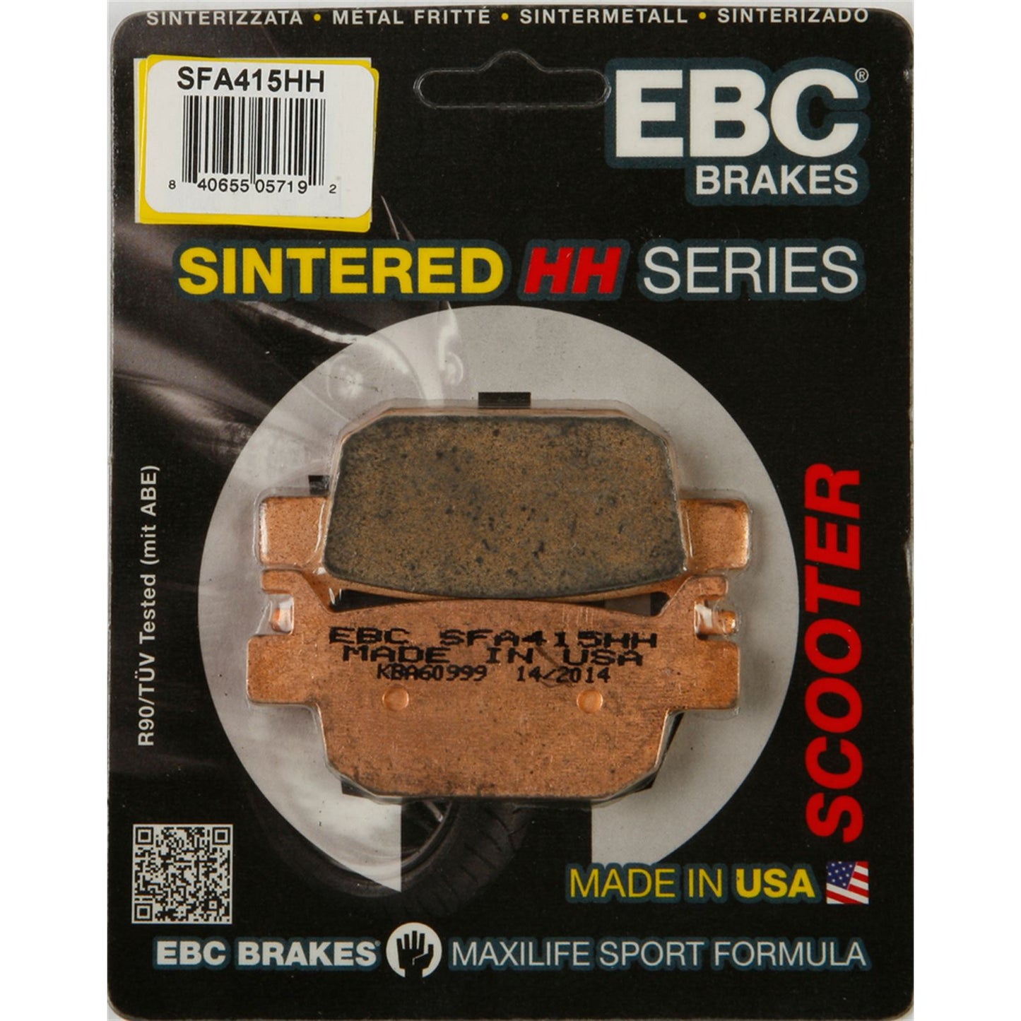 EBC Brakes Brake Pads SFA415HH_2542