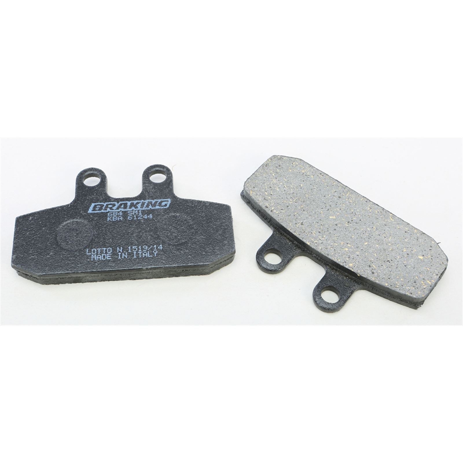 Braking Brake Pad Set Semi-Metallic [MPN: 684SM1]_2553