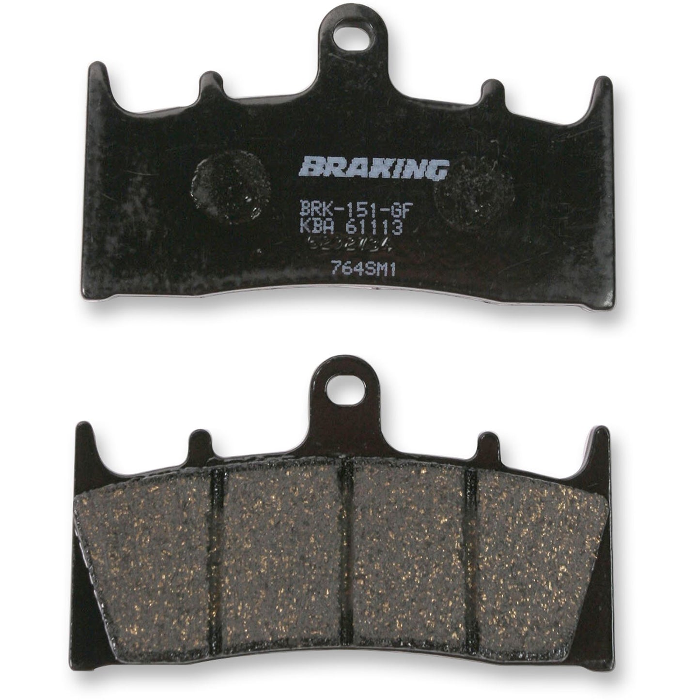 Braking Brake Pad Set Semi-Metallic [MPN: 764SM1]_355880