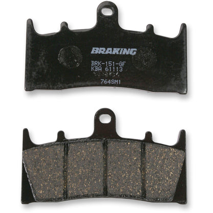 Braking Brake Pad Set Semi-Metallic [MPN: 764SM1]_355880