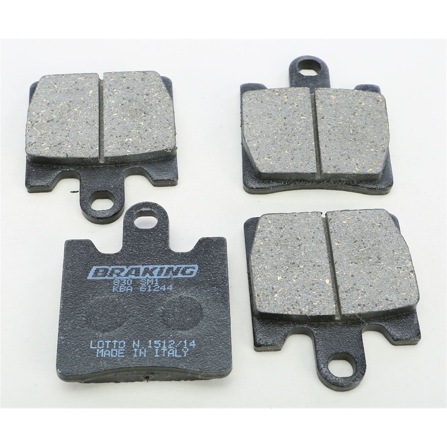Braking Brake Pad Set Semi-Metallic [MPN: 830SM1]_2587