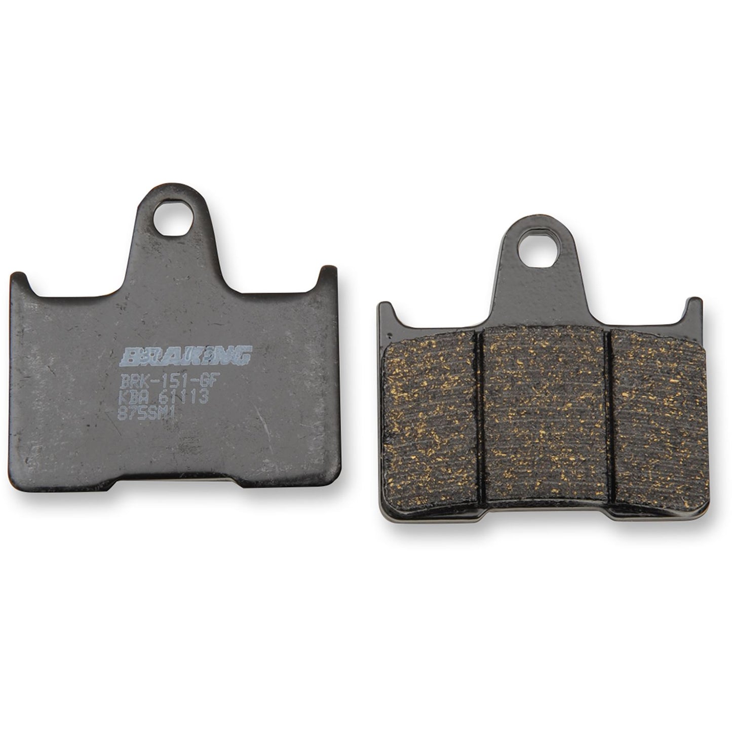 Braking Brake Pad Set Semi-Metallic [MPN: 875SM1]_355728