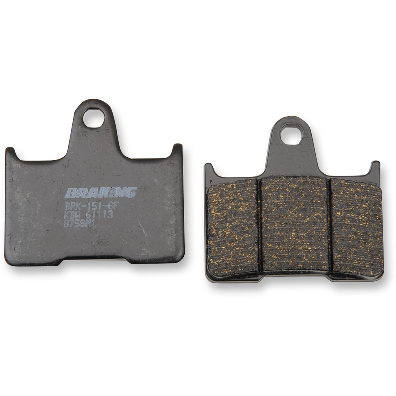 Braking Brake Pad Set Semi-Metallic [MPN: 875SM1]_355728
