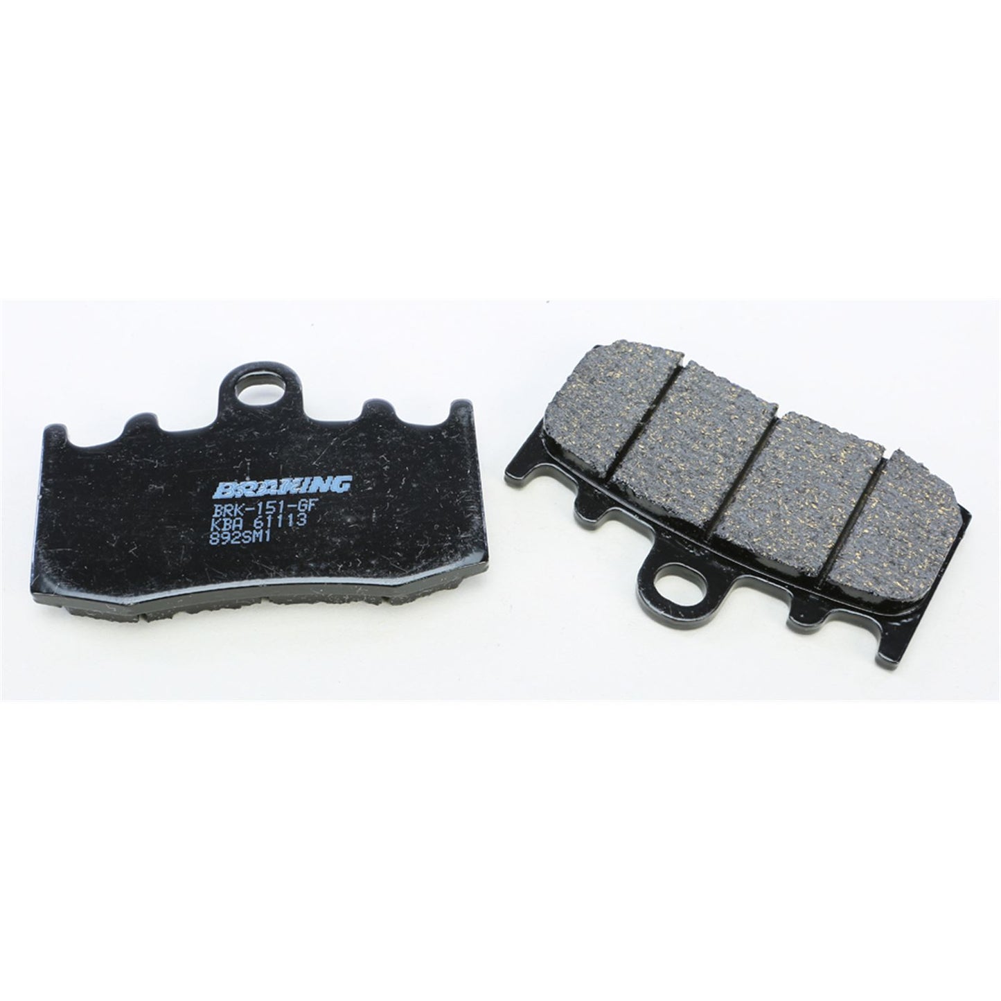 Braking Brake Pad Set Semi-Metallic [MPN: 892SM1]_2592