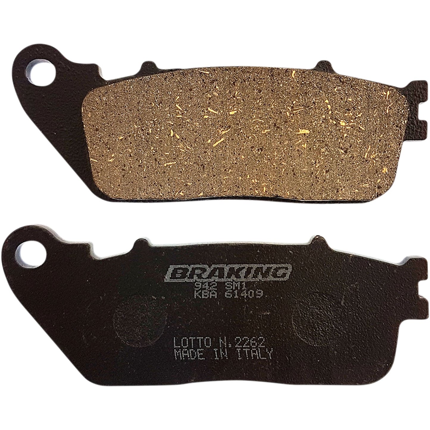 Braking Brake Pad Set Semi-Metallic [MPN: 942SM1]_355818