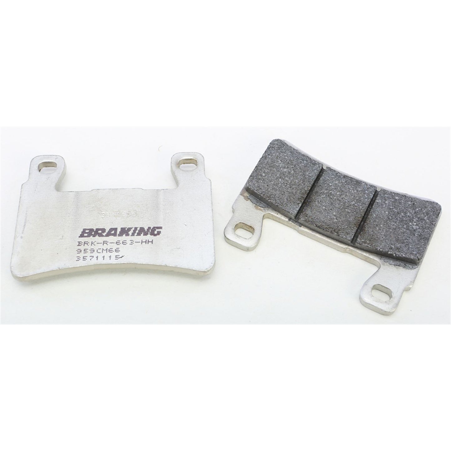 Braking Brake Pad Set Semi-Metallic [MPN: 959CM66]_2608