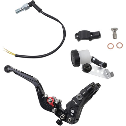 Braking Clutch Master Cylinder 16mm Lever Black [MPN: QC6603]_355422