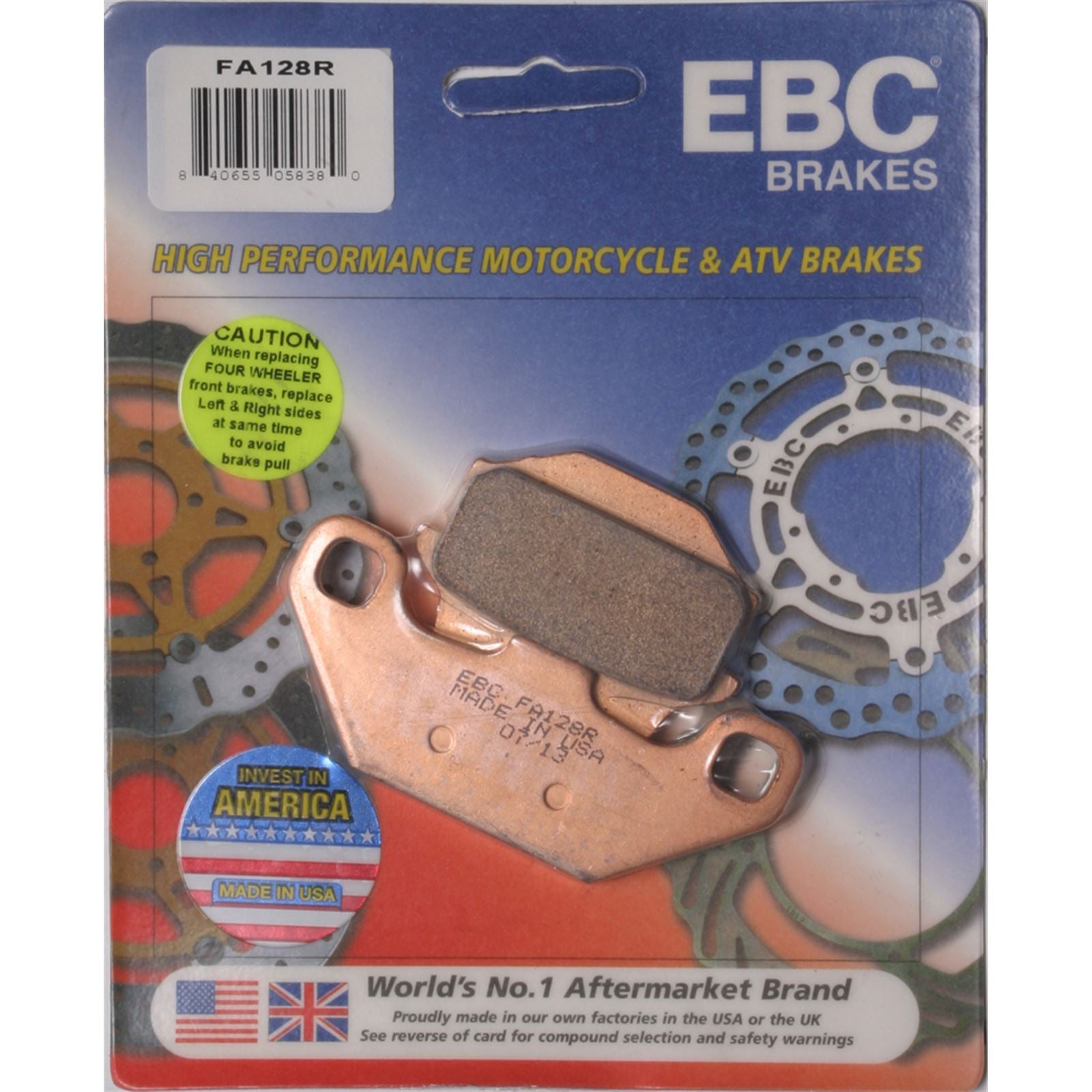EBC Brakes Brake Pads FA128R_3428
