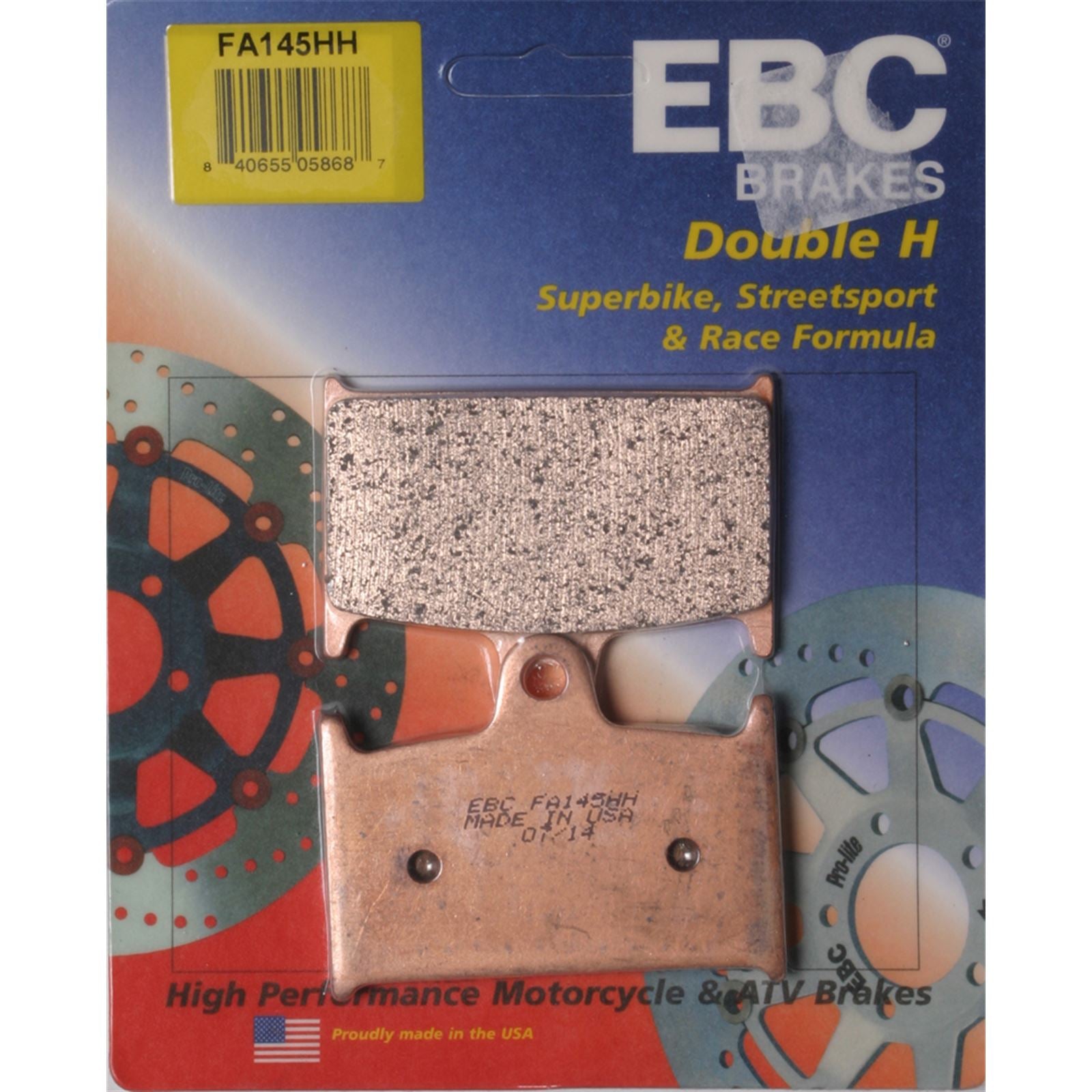 EBC Brakes Brake Pads FA145HH_3498