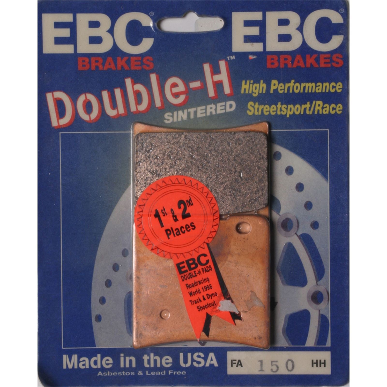 EBC Brakes Brake Pads FA150HH_3520