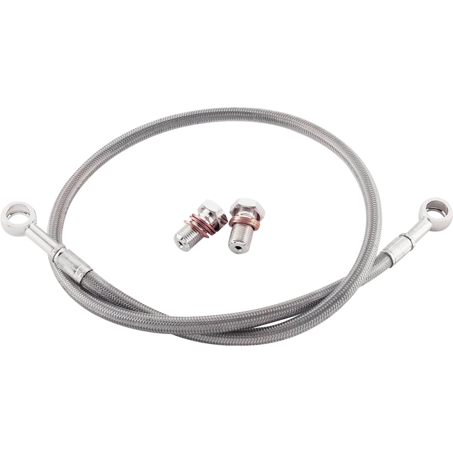 Galfer Brake Line Rear Silver Fits Kawasaki D636R_3543