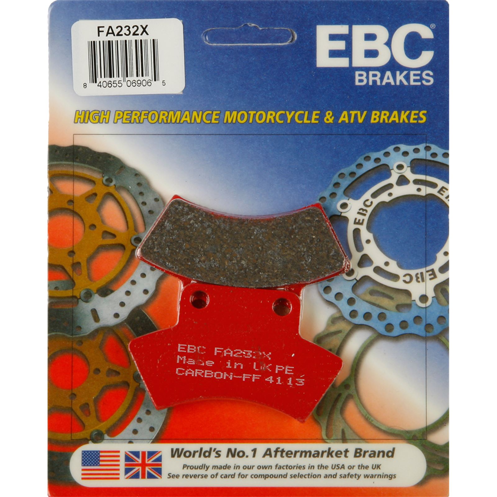 EBC Brakes Brake Pads FA232X_3742