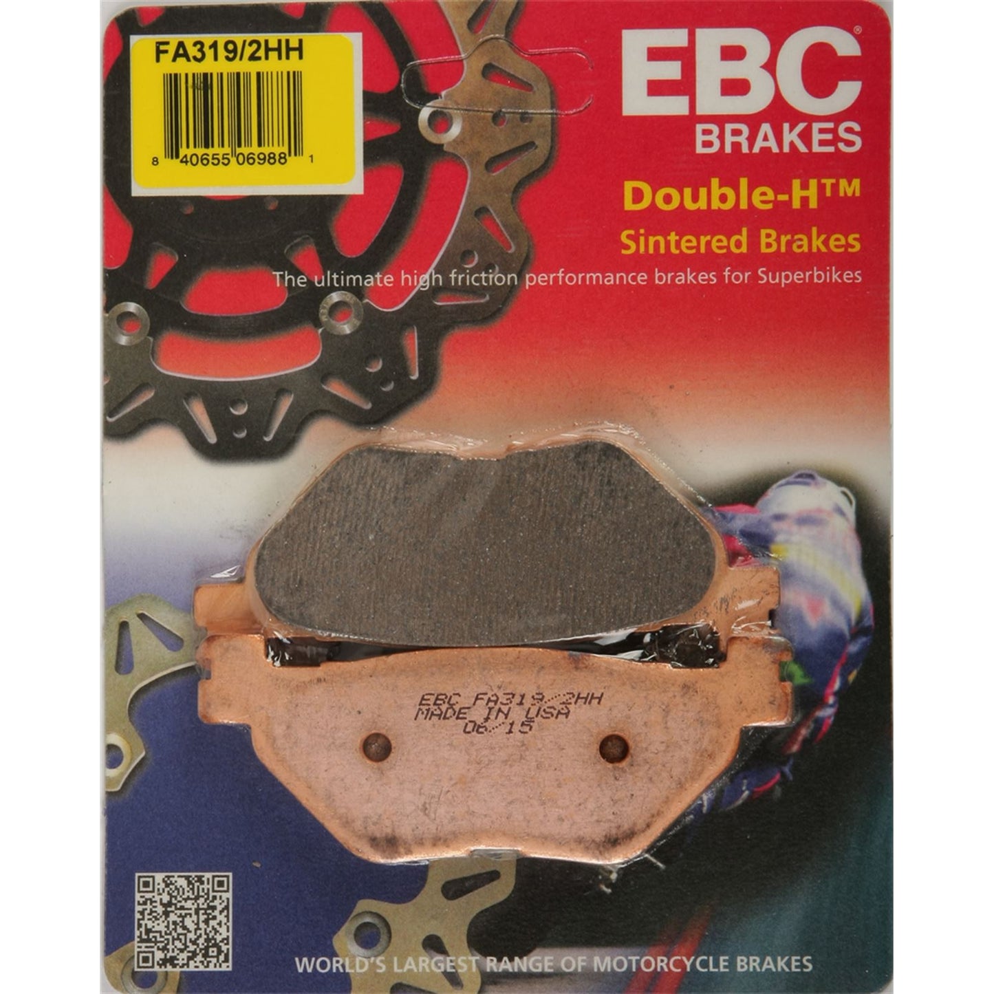 EBC Brakes Brake Pads FA319/2HH_3852