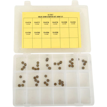 K&L Valve Shim Kit 9.5mm (2.30mm-2.75mm) 13-7017_403837
