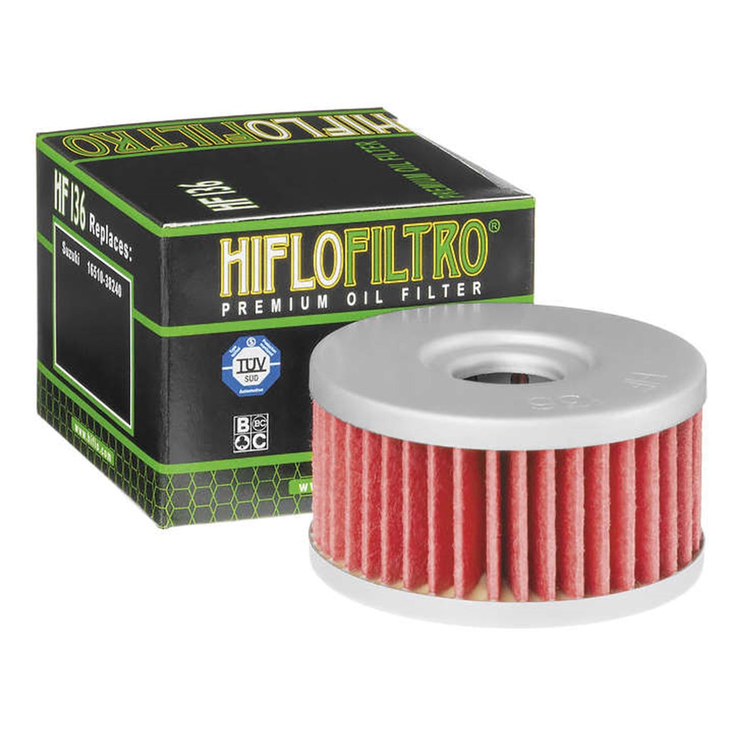 Hiflofiltro Oil Filter HF136_4870
