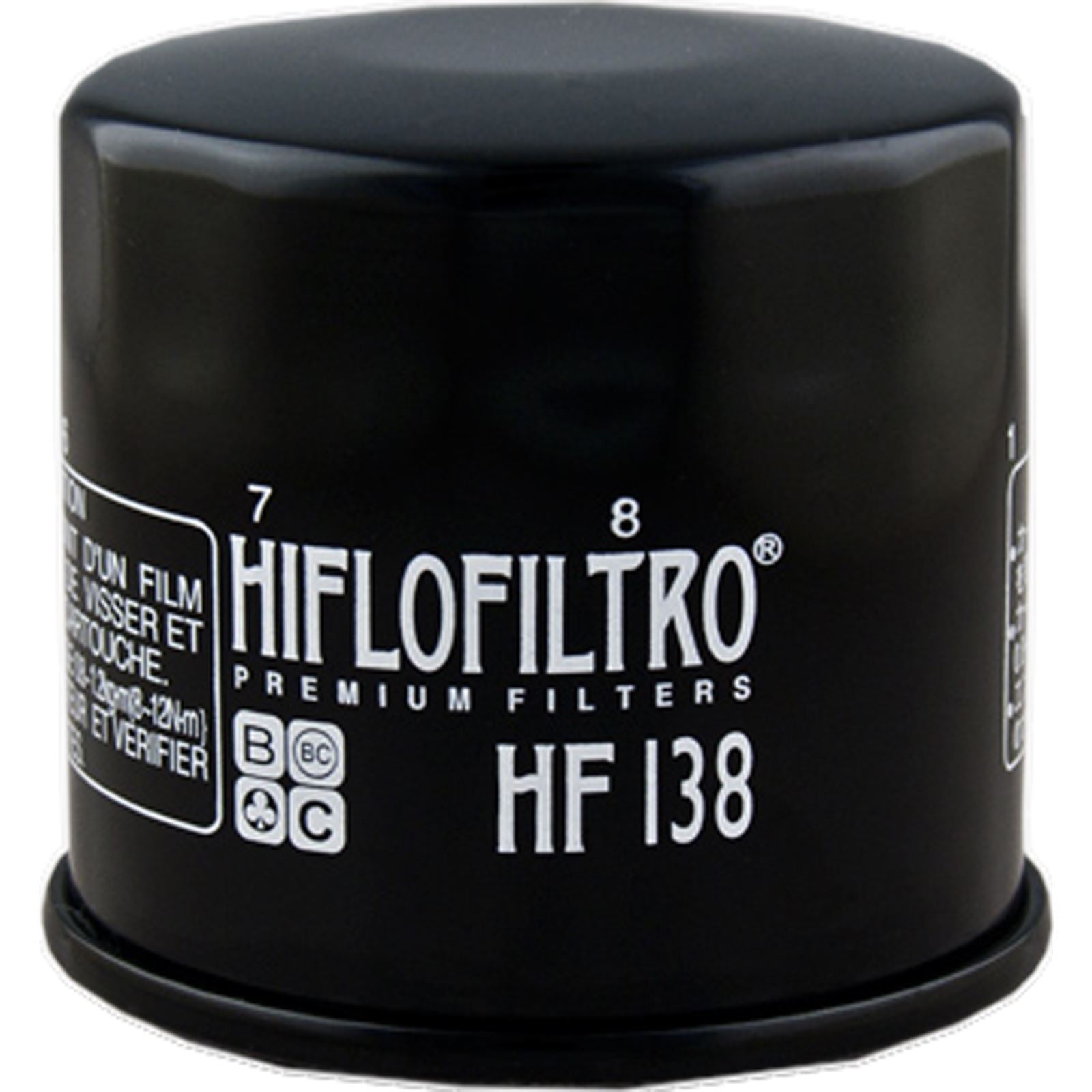 Hiflofiltro Oil Filter HF138_4895