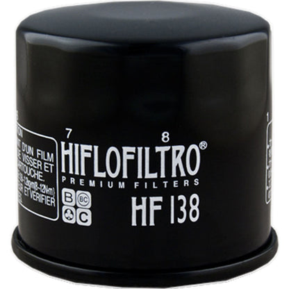 Hiflofiltro Oil Filter HF138_4895