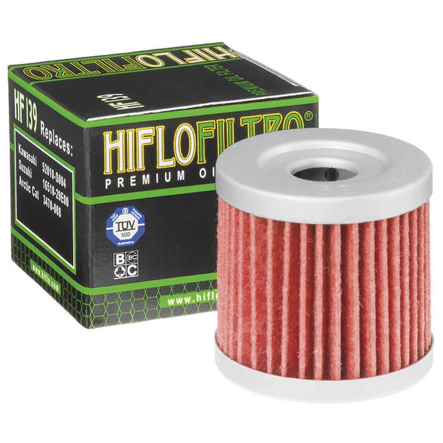 Hiflofiltro Oil Filter HF139_4912