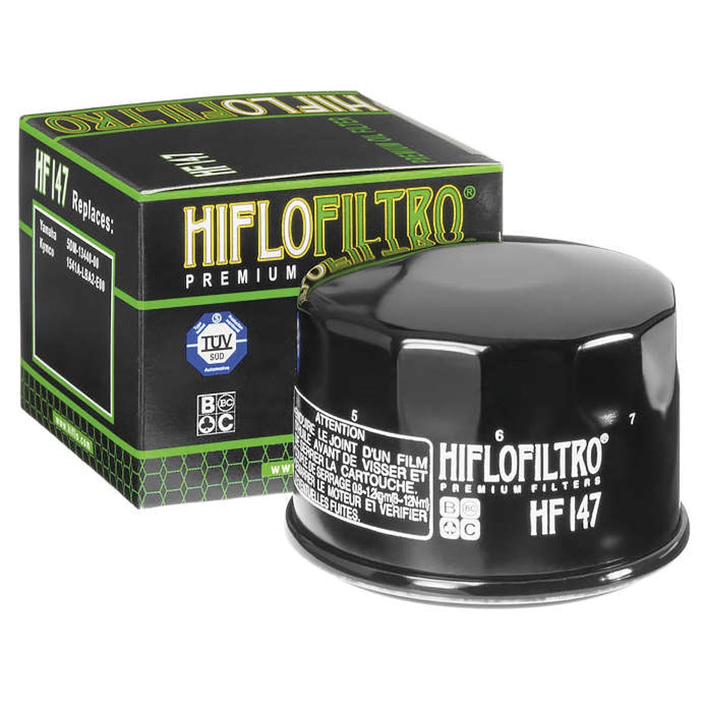 Hiflofiltro Oil Filter HF147_4988