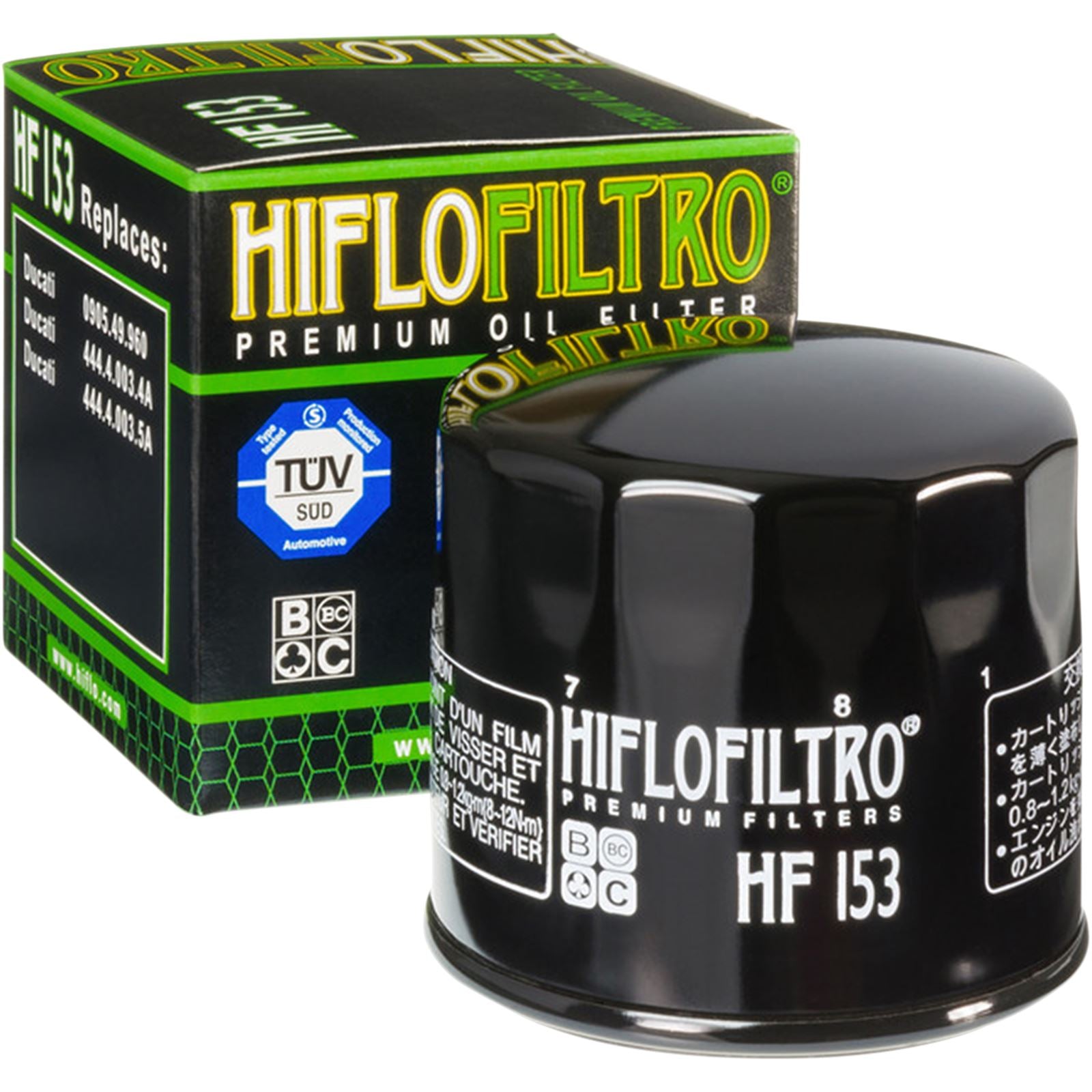Hiflofiltro Oil Filter For Ducati 900 Monster 748 BiPosto & More HF153_393573