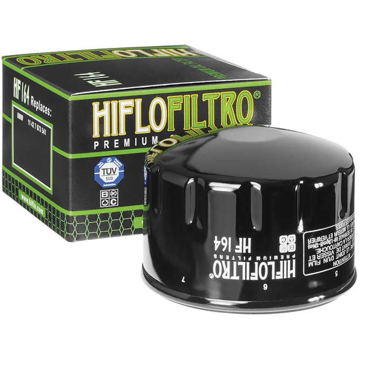 Hiflofiltro Oil Filter HF164_5133