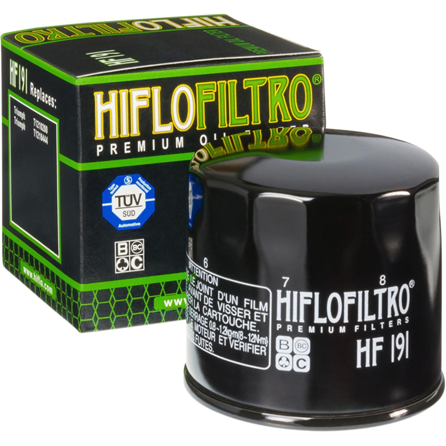 Hiflofiltro Oil Filter HF191_393591