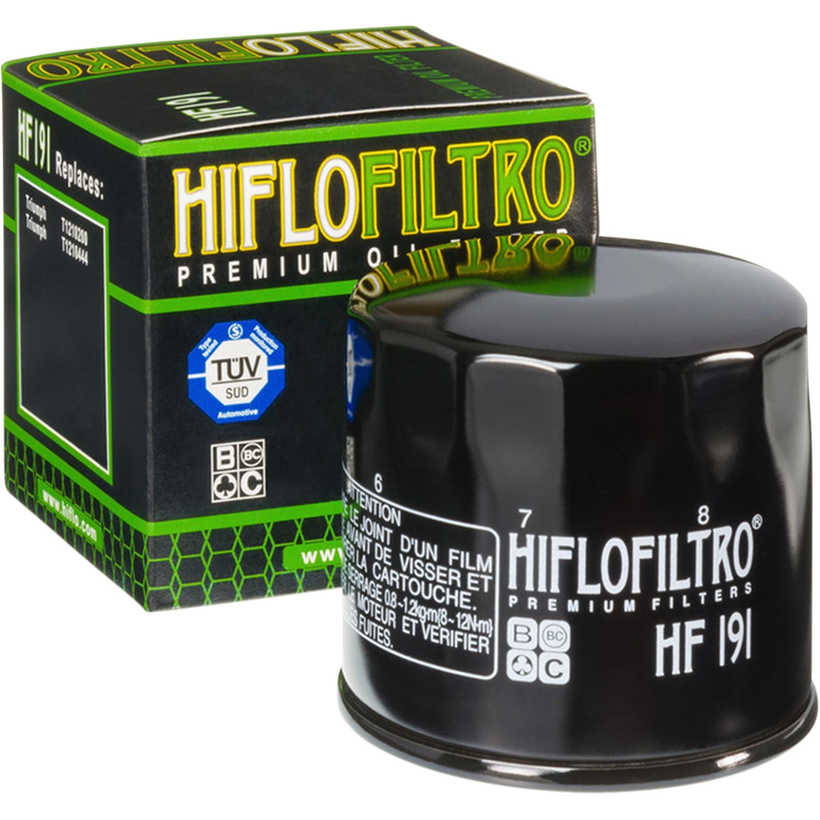 Hiflofiltro Oil Filter HF191_393591