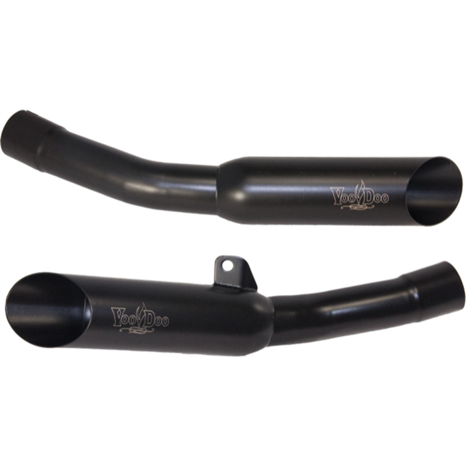 Voodoo Slip-On Dual - Black for Kawasaki ZX10 VEZX14K6B_5431